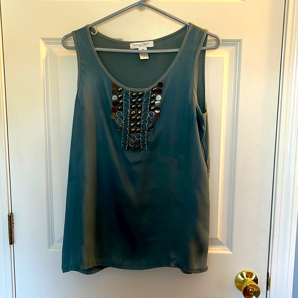 An August Silk Petite sleeveless top